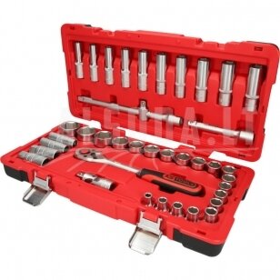 1/2´´ Socket set, 39 pcs, KS Tools