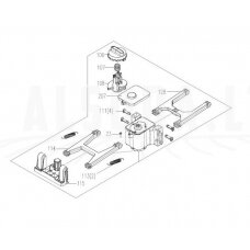 Aukščio reguliavimo komplektas WR147E, WR148E, Worx