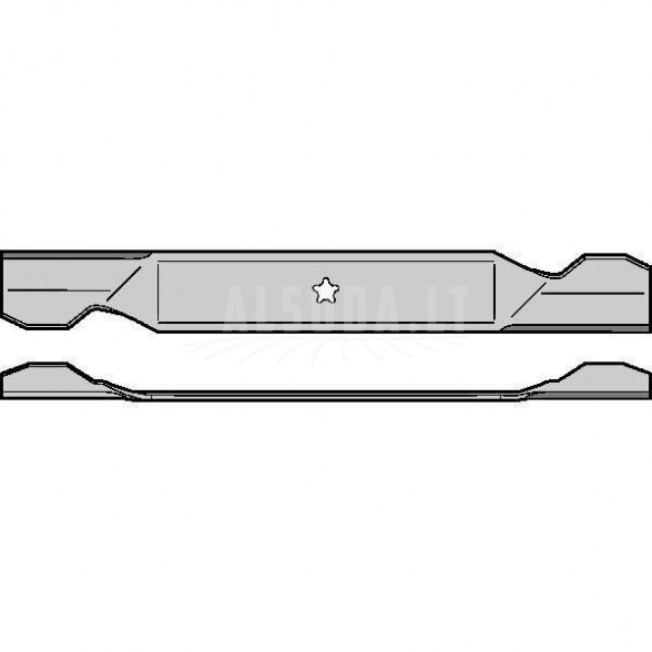 AYP Peilis 489×57.1×4.2mm 1