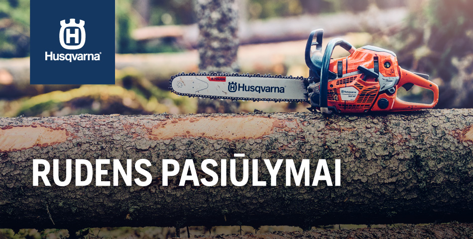 HUSQVARNA PASIULYMAS