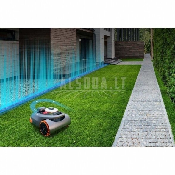 Belaidis vejos robotas SEGWAY Navimow H1500EVF (be perimetro kabelio) 6