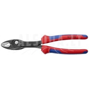 Dvigubo griebimo replės TwinGrip, D22mm, 200mm, dvispalvės, Knipex