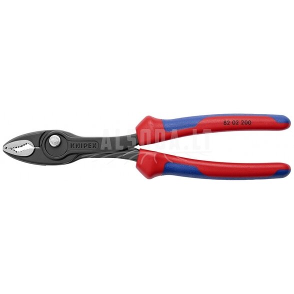 Dvigubo griebimo replės TwinGrip, D22mm, 200mm, dvispalvės, Knipex