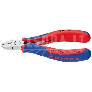 Elektronikos žnyplės 115mm, Knipex