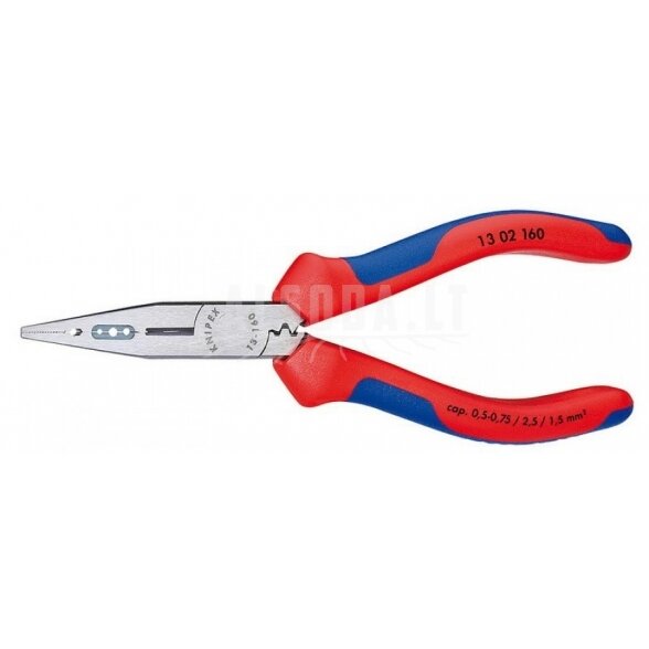 Elektrikų replės 0,5-0,75/1,5/2,5mm2, Knipex