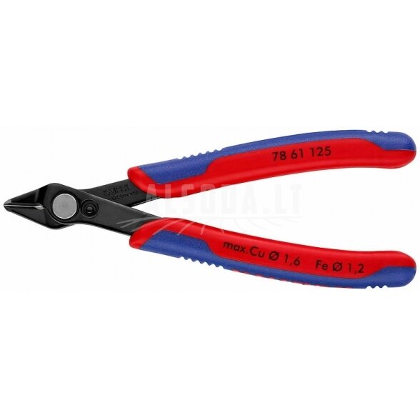 Elektronikos žnyplės 125mm, Knipex