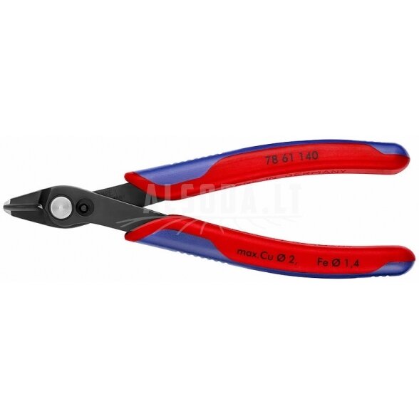 Elektronikos žnyplės 140mm XL, Knipex