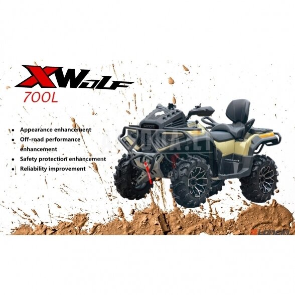 Keturratis motociklas Loncin XWOLF 700L MUD 11