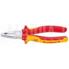 Kombinuotos replės 160 mm VDE, Knipex