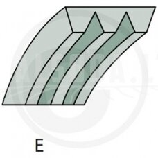 Kubota by PIX Trapecinis V formos diržas
E tipas  25.4 x 3124 Modeliams: ZD 326, ZD 331, RCK 60P-326Z, RCK 60P-F36, RCK 60R-326Z, RCK 60R-F36