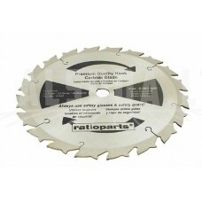 Medžių ir žolės pjovimo diskas 250x20mm Z20, Ratioparts