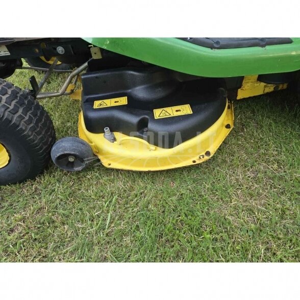 Naudotas sodo traktoriukas john Deere X300R 4