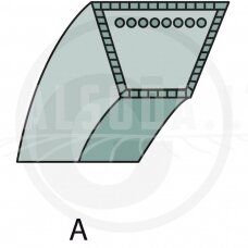 Optibelt V-diržas
A tipas Matmenys: 1/2 'x 37 LA Modeliams: -