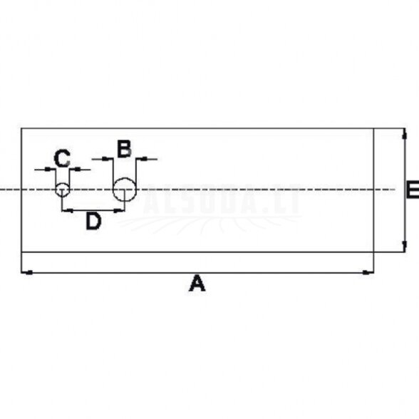 Peiliais (6x) PVC MC 30 1