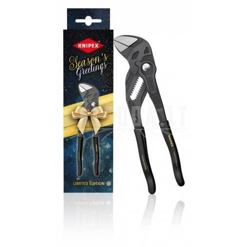 Replės veržliaraktis X-mas limited edition 180mm, HEX 35mm, Knipex