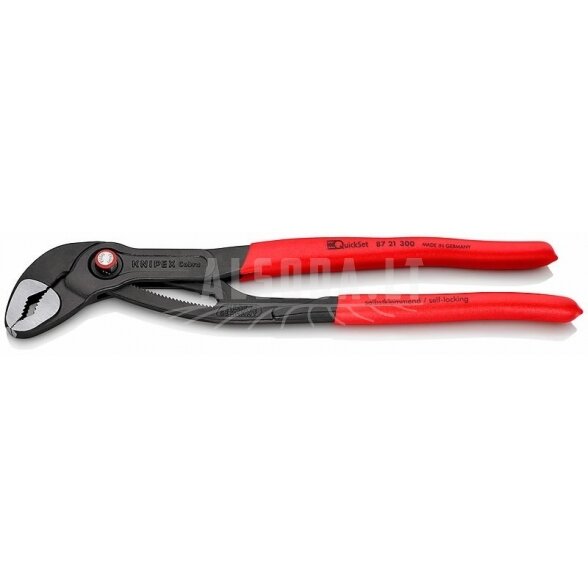 Replės Cobra QuickSet 300mm D70mm, Knipex