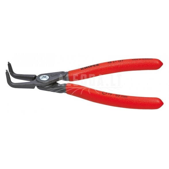 Replės vidiniams žiedams lenktos J01,  Ø 8-13mm, Knipex