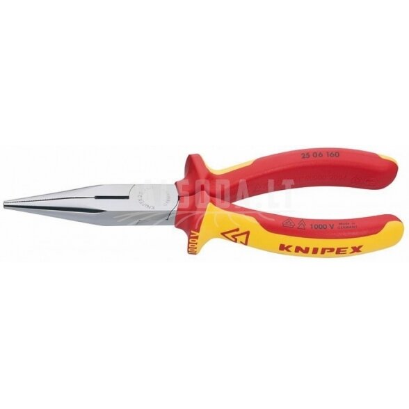 Smailianosės  replės 160mm VDE, Knipex