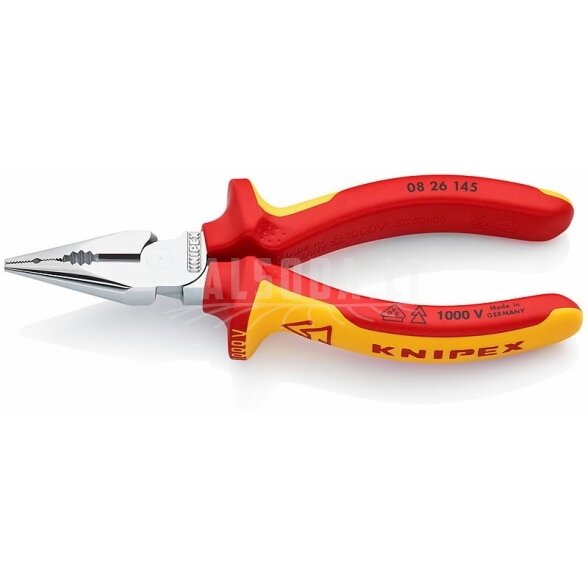 Smailios kombinuotos replės 145mm VDE, Knipex