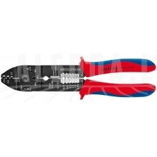 Universalios laido antgalių užspaudimo replės 0.5 - 2.5mm2, Knipex