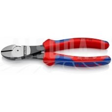 Žnyplės šoninio kirpimo 180mm, Power, Knipex