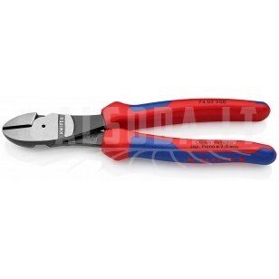 Žnyplės šoninio kirpimo 200mm, Knipex